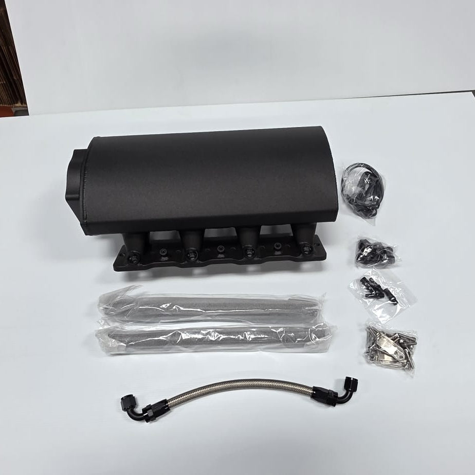 LS1/LS2/LS6 102mm Black Anodized Straight Intake Manifold 7" Height