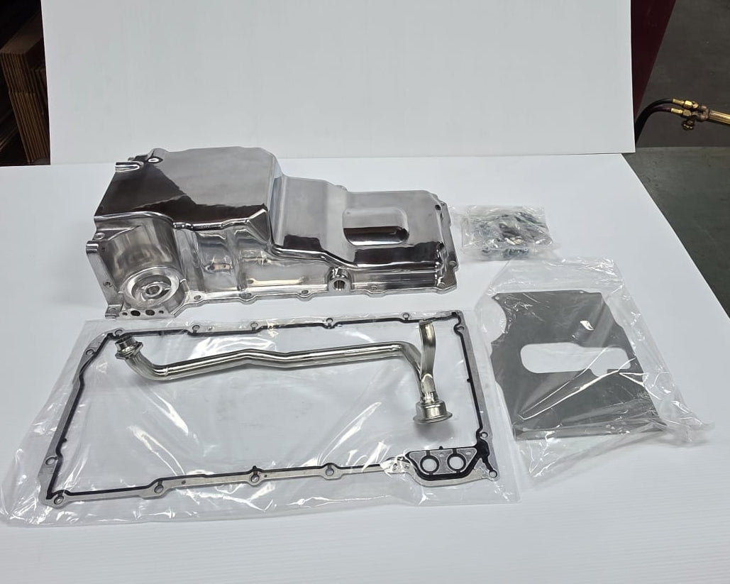 Polished Aluminum LS Engine Swap Retrofit Oil Pan